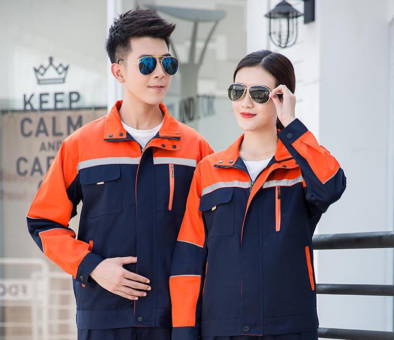 Customizable Autumn/Winter Workwear Jacket with Logo for Auto Repair Workshop