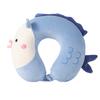 Cartoon U-Shaped Pillow Memory Foam Pillow Core Neck-Protecting Pillow for Airplane Car Travel Portable Office U-Shaped Pillow