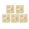 Emboss Sealings Wax Stamp Head Brasses Sealing Stamp Wax Seal Stamp Head Replacement for Envelope Sealing Greeting Card