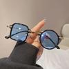 Steampunk Kare Yuvarlak Anti-UV Güneş Gözlüğü Yeni Kadın Erkek Lüks Kişilik güneş gözlüğü Punk Shades Gözlük Bayan Gözlük UV400