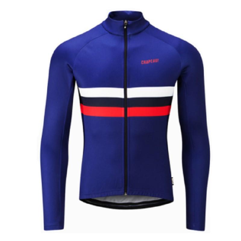 Maglia da Ciclismo a Maniche Lunghe ad Alte Prestazioni per Mountain Bike e Bici da Strada Unisex Traspirante Asciugatura Rapida Design a Strisce