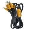 Three-in-One Braided Charging Cable for Apple, Huawei, and TYPE-C Devices - Super Fast Charging