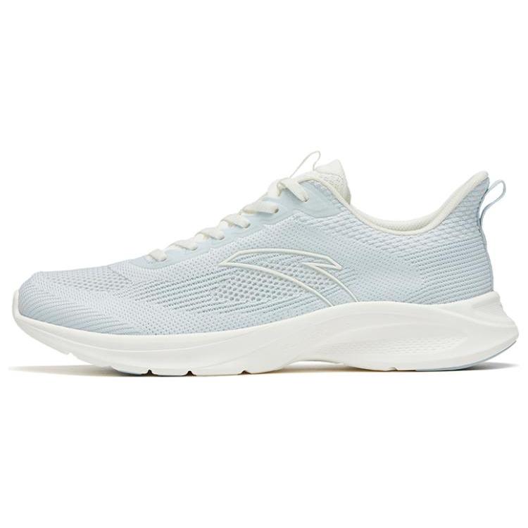 

New Anta Running Collection Slip Resistant, Abrasion Resistant, Breathable Low Top Running Shoes Men s White Blue 112325576-4 42