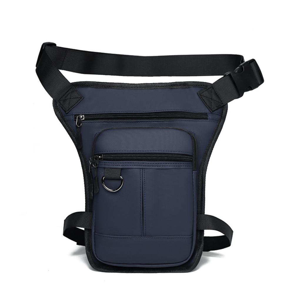 

Велосипедная сумка большой вместимости, многослойная поясная сумка для пешего туризма, уличная набедренная сумка, уличные виды спорта темно-синий