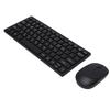 Keyboard Mouse Combo Slim Lightweight 2.4GHz Wireless 78 Key Korean Keyboard with Silent Mouse for PC Laptop
