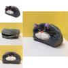 Lucifer Cat Plush Pencil Case With Large Capacity For Kids And Students