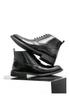 Men's High-Top Leather Pointed Toe Boots - Formal Casual Large Size Fashionable Short Martin Boots for Autumn.