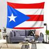 Puerto Rico Flag Tapestry Decor Art Aesthetic Tapestries for Living Room Bedroom Home Wall Cloth Wall Hanging