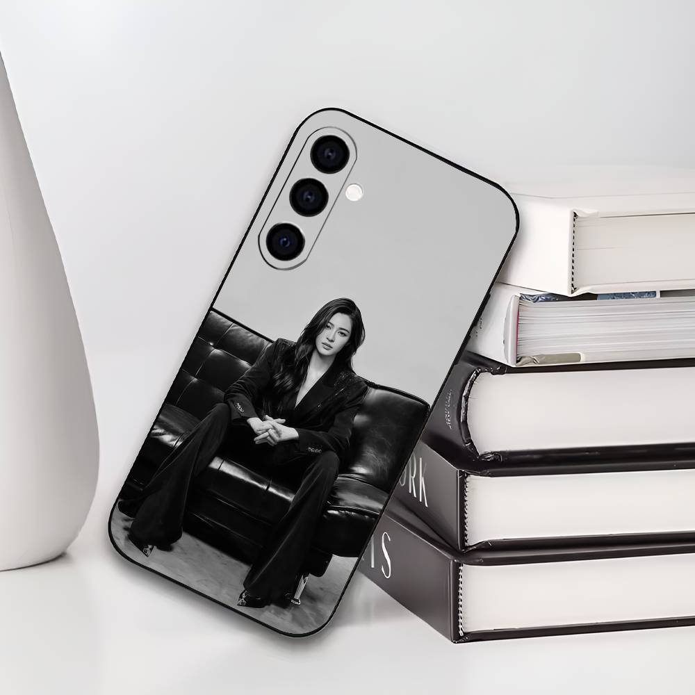 Actress L-Lingling Kwong Phone Case For Samsung Galaxy A73,A72,A71,A70,A53,A52,A51,Soft Silicone Black Cover