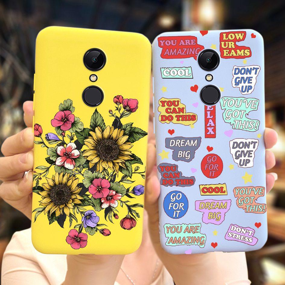 Case For Xiaomi Redmi 5 Cover For Xiaomi Redmi 5 Plus Funda Cute Butterfly Painted Phone Case For Xiaomi Redmi5 5Plus Soft Coque