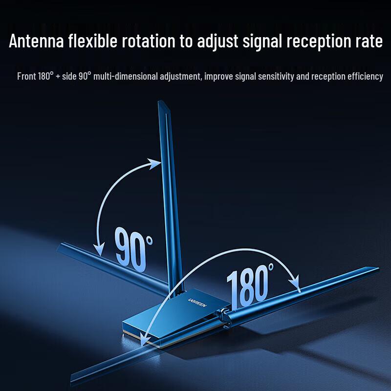 UGREEN AX1800 High-Gain Dual Band USB WiFi Adapter