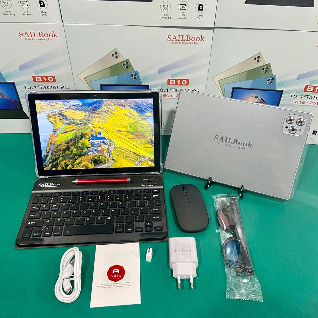 SAILBook B10 Tablet: 10.1" Unbreakable Screen Model