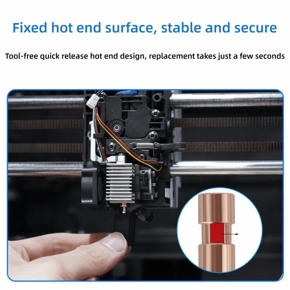 0.2mm 0.4mm 0.6mm 0.8mm 1.0mm Hot End Print Head Print Head Extruder Kit for Anycubic Kobra S1