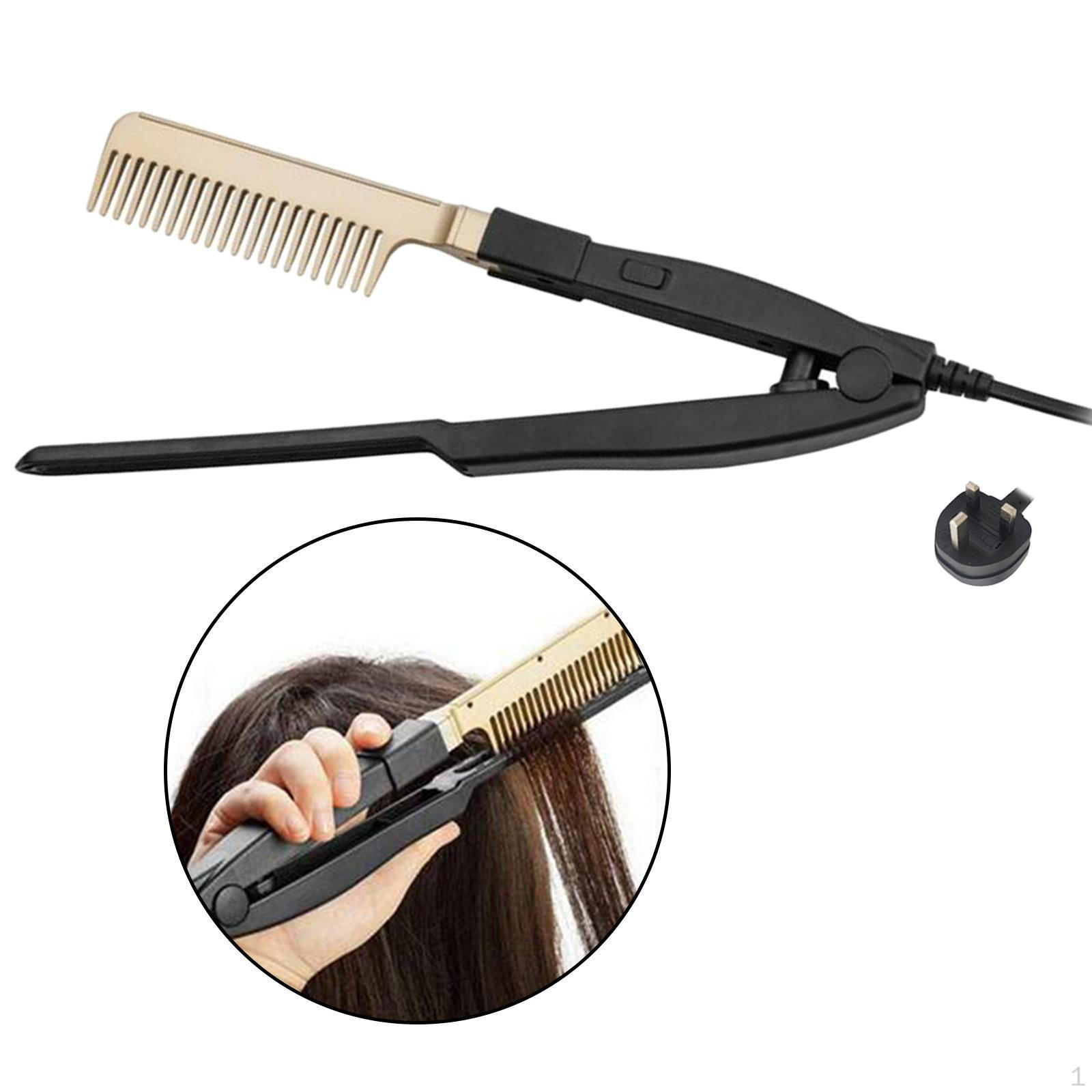 Comb Hair Straightener -Electric Electric Straightening Comb, High Heat Multifunctional