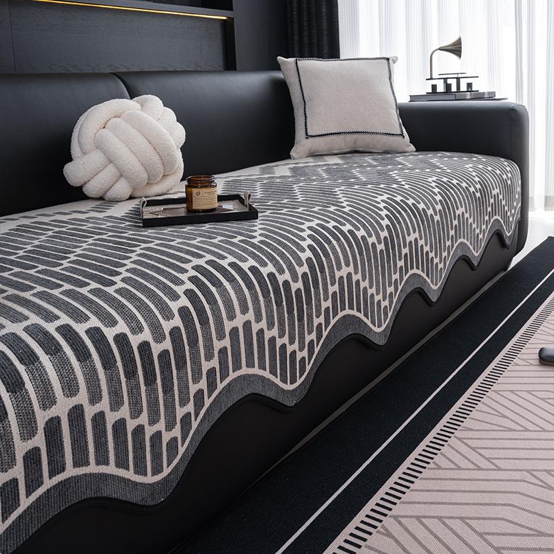 

Special-Shaped Irregular Sofa Cushion Universal Light Luxury High-End Seat Cushion New One-Piece Cover Towel 70*70cm