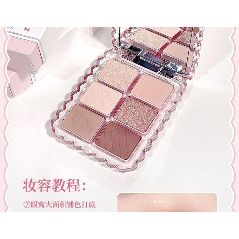 GOGO TALES - Sweet Ballet Soft Mist Eyeshadow Palette - 6 Colors