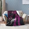Coperta Selena Quintanilla Flanella Inverno Multifunzione Morbida Coperta da Lancio per Casa Viaggio Trapunta