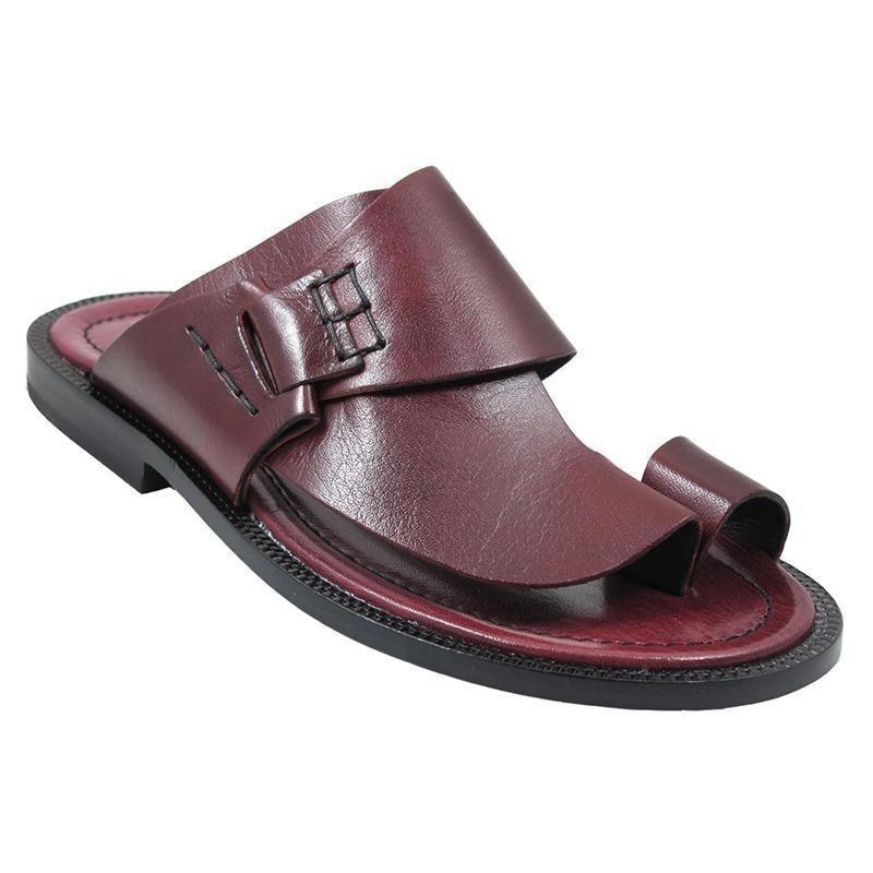 New European And American Men'S Beach Shoes Toe Sandals Large Size 38-48