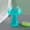 Mushroom Cocktail Glass Cup, Creative Clear Wine Glasses, Cute Coffee Cups, Novelty Drinkware Bar KTV Tool