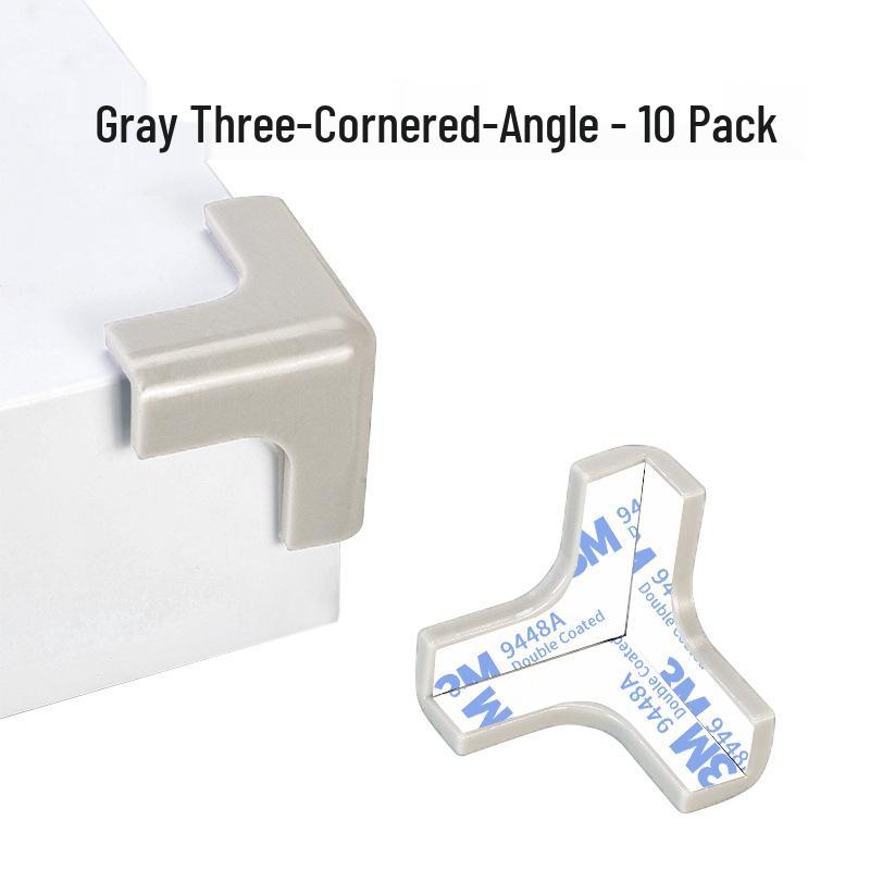 Transparent Silicone Anti-Collision Corner Protector for Tables and Hoods