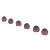 6Pcs Earbud Tips Replacement Ergonomic Noise Reduction Earbuds for 3.8‑5.8mm Earbuds