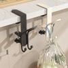 Double Purpose Fireplaces Hanger For Holiday Decorations Adjustable 0.5 8.5 Inch Mantles Holds 20lbs Without Damaging Front