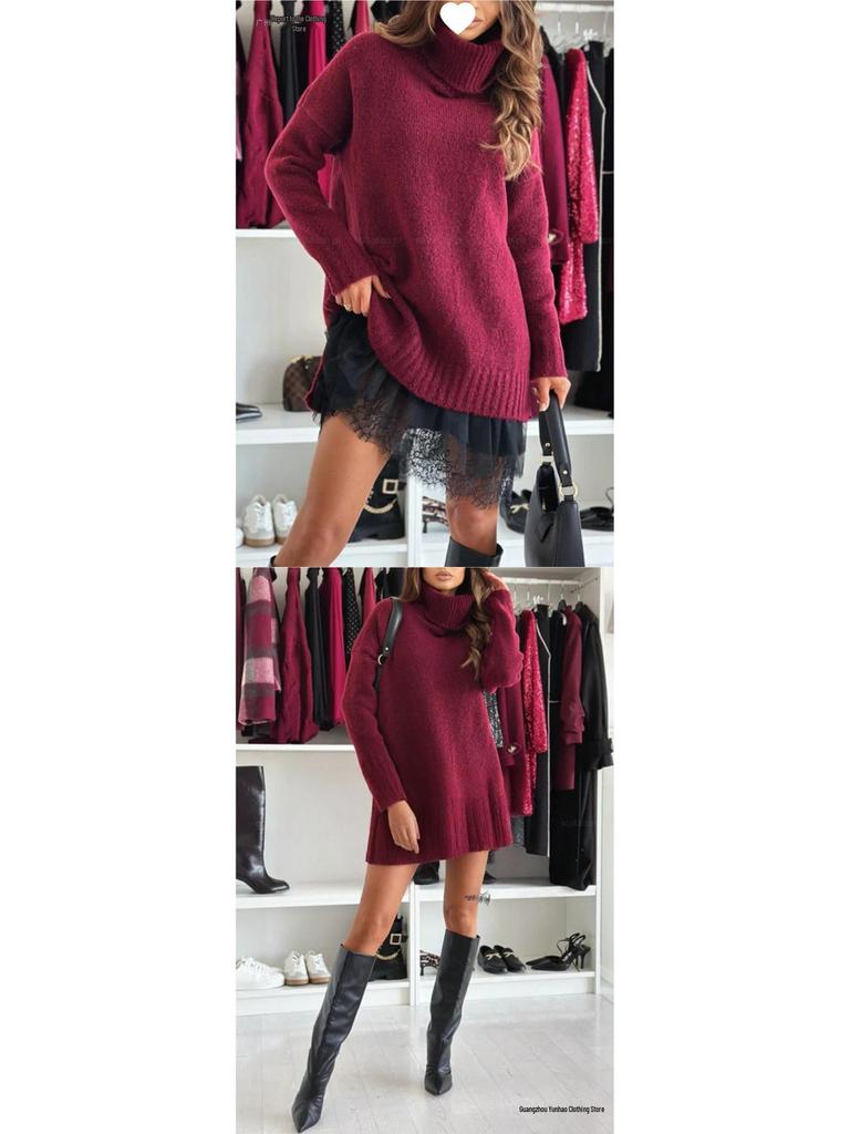 Women's Woolen Top and Dress Set - Winter 2026 Collection
