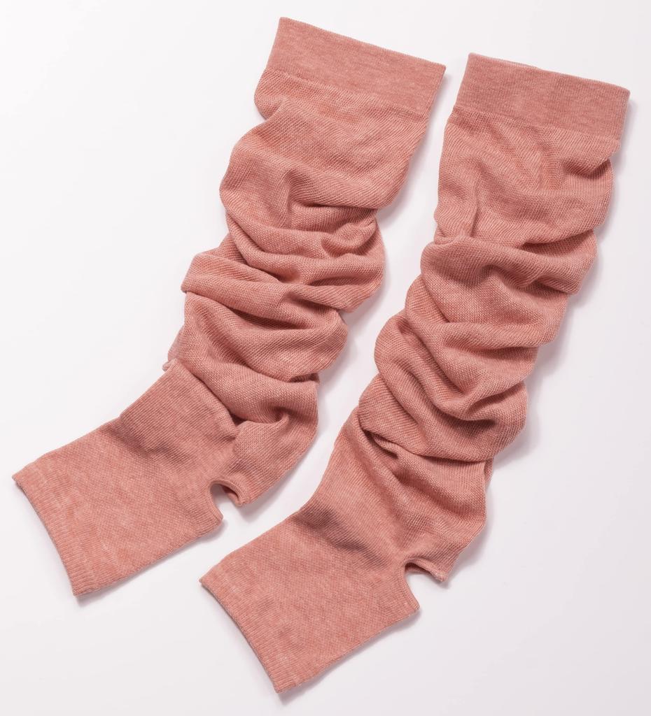 Servan Leg Designed with Yoga Teachers To Prevent Heather Warmers, Cold, Rose, 2-Pack