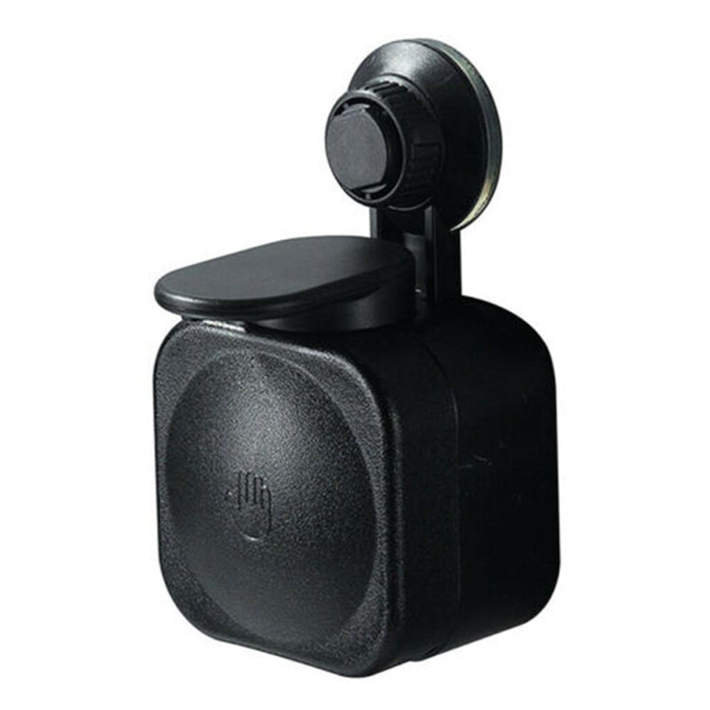 Suction Cup Soap Dispenser Wall Mounted ABS Waterproof Soap Box for Bathroom Storage Box