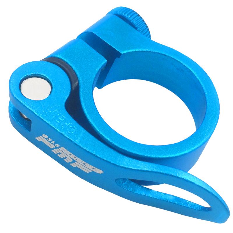 Colier din Aliaj de Aluminiu cu Eliberare Rapidă pentru Tija de Șa Bicicletă, 31.8/34.9mm