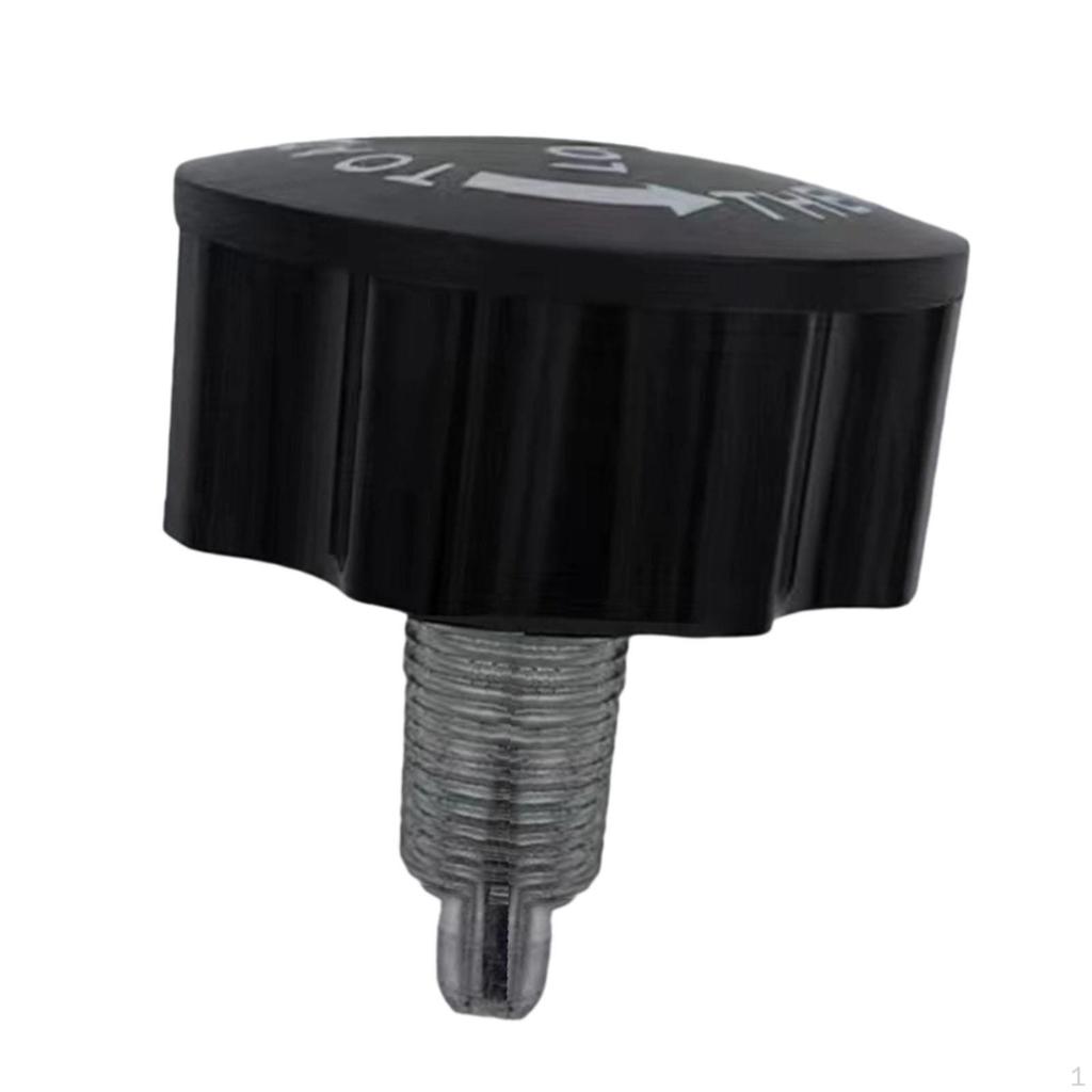 Heimtrainer Verriegelungsstift Federknopf Stellschraube 16MM Zug Metallgewinde für