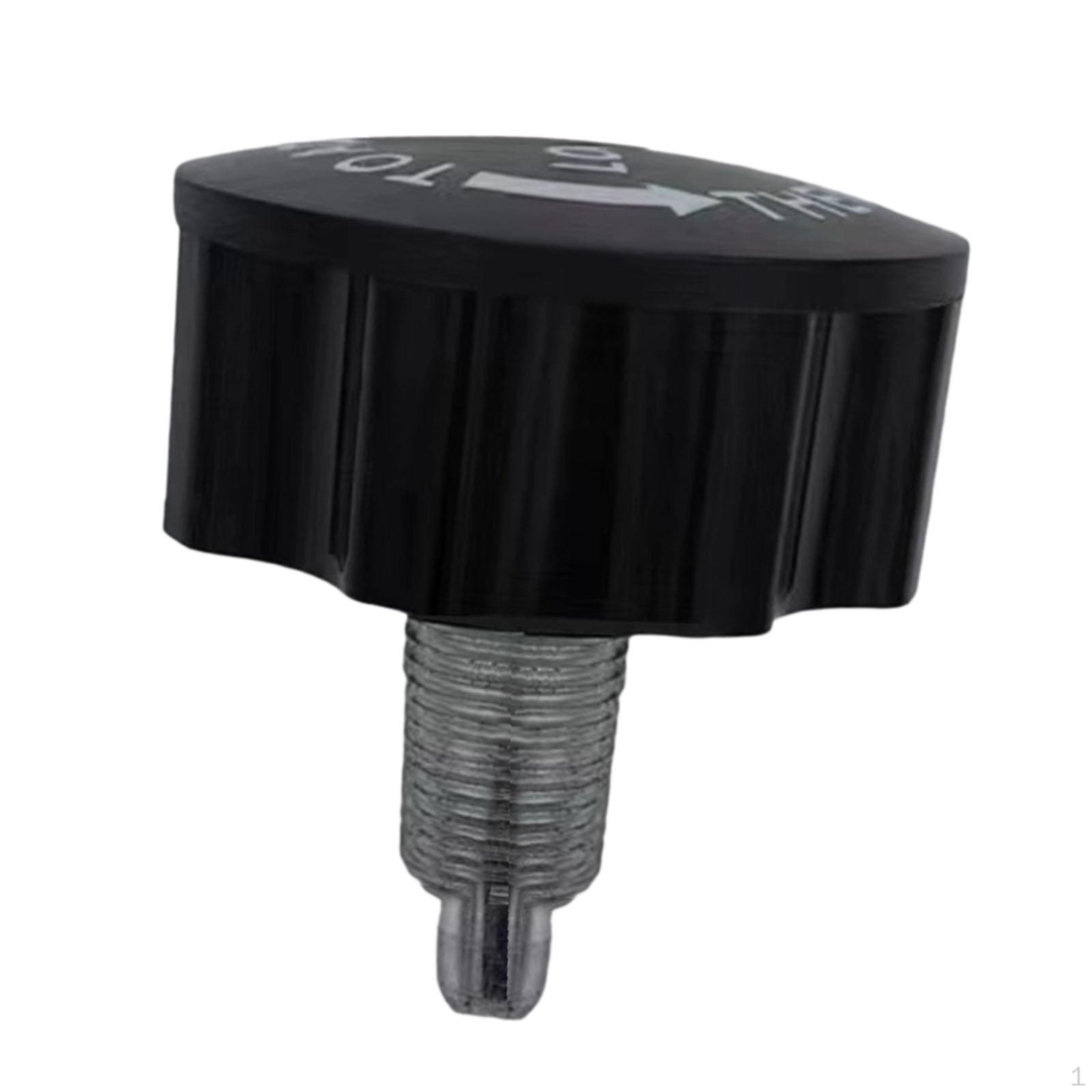 

Фиксирующий штифт для велотренажера, пружинная ручка, регулировочный винт, 16 мм, тяговый, металлическая резьба для Black_Height 5.8cm