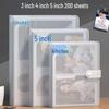 6-Inch & 7-Inch Large Capacity Photo Album for Laminated Postcards and Instant Photos