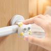 Handle Door Stopper Silicone Mute Handle Buffer Pad Non-Punch Anti-Collision Protected Pad Wall Protector Kids Safety Accessorie