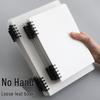 Grid A5 Refillable Loose-Leaf Notebook - Soft On Hands, Detachable Planner with Loose-Leaf Paper.