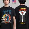 Neues Hozier Unreal Unearth 2026 Tour Schwarzes Blumen T-Shirt für Konzert-Outfits Alle