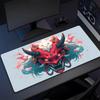 Japanese Oni Mask Mouse Pad High Quality Natural Rubber Mouse Pad The Most Professional Washable Laptop Mouse Pad