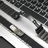 Cinturino in Titanio da 26mm per Orologio Garmin Fenix 8 7X Pro 6X Enduro 3 Cinturino da Uomo d'Affari Per Garmin Tactix 7Pro Instinct 2X Accessori