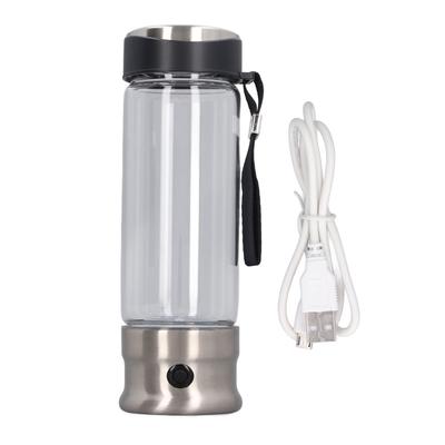 410ML Portable Hydrogen Water Generator 1200?1400PPB Hydrogen Rich Water Maker Bottle for Home