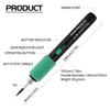 Adjustable USB Rechargeable Soldering Iron Kit with Three Tips for Home Appliance Repair Jewelry Making and DIY Projects