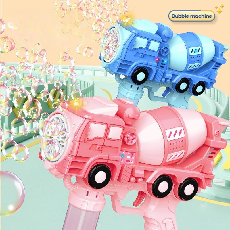 High-Standard Children First-Class Cartoon First-Class Engineering Transport Vehicle First-Class Bubble Premium-Quality Gun Premium-Quality Fully