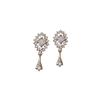 2025 French Retro Zircon Tassel Stud Earrings - Summer Niche Design