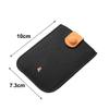 PU Leather Laminated Concealed Card Wallet Pull-out Type RFID Blocking ID Card Holder 4 Card Pockets Business Card Case Men