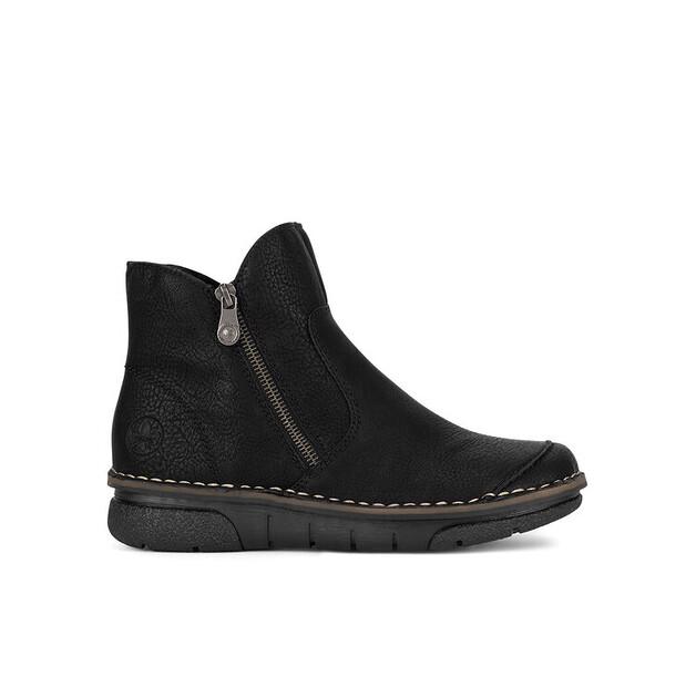 Rieker 73357-00 Ankle Boots, Black