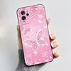 For ZTE V40 Pro 9046 Case Black Jelly Soft Silicone TPU Butterfly Flowers Pattern Phone Casing For ZTE Blade V40 Pro Back Cover