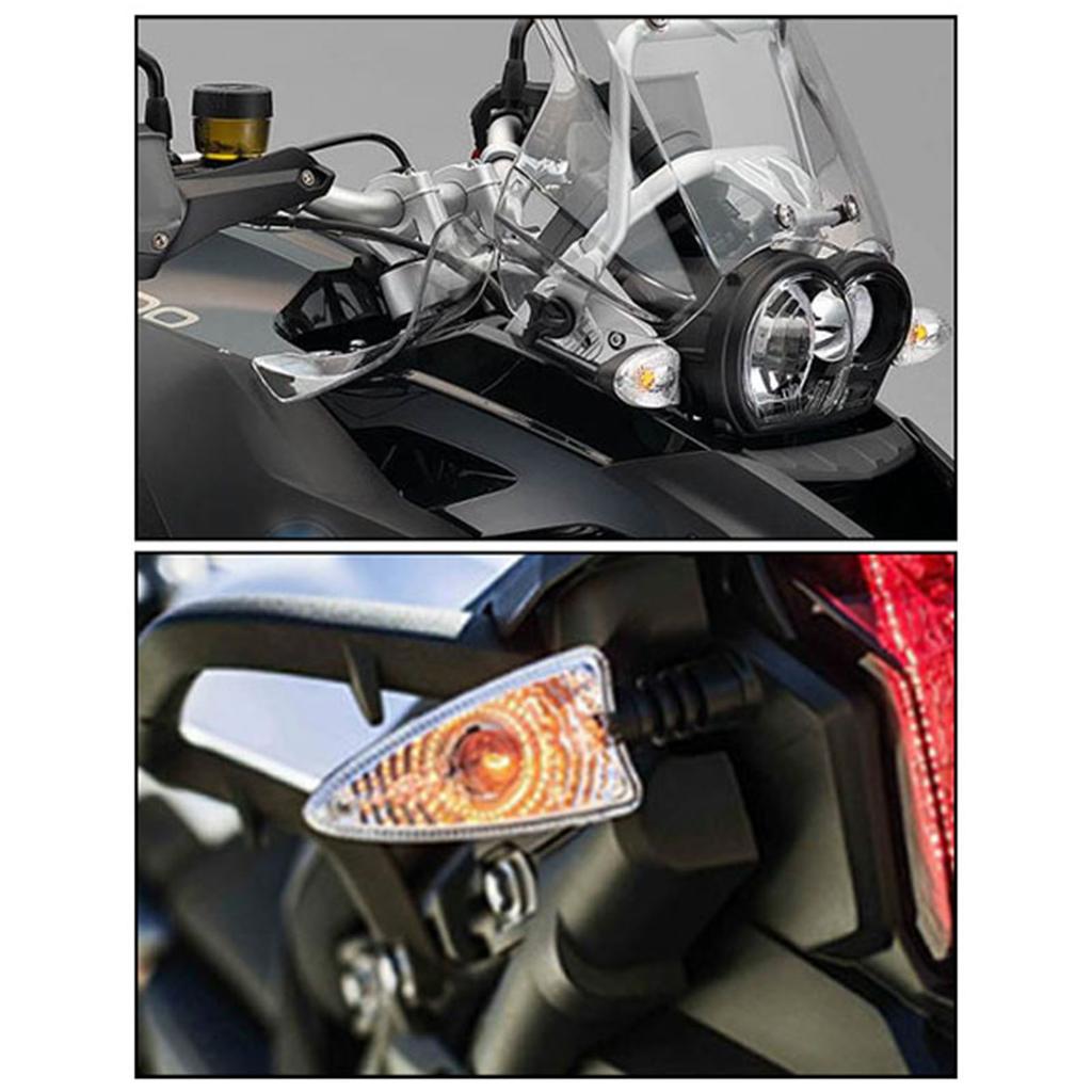 Lumini de semnalizare O pereche Indicatoare LED pentru motociclete Lampa indicatoare de directie 12V pentru motocicleta