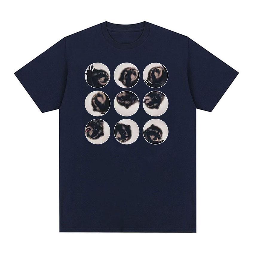 

Милая футболка с изображением енота Педро, забавная футболка Anima Meme, мужская футболка с круглым вырезом, модные футболки высокого качества, летняя футболка унисекс, футболка большого размера из 100% хлопка