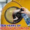Professional Car Headlight Restoration Spray, Easy Maintenance Kit, Repairs Oxidation, Yellowing, and Blurred Headlights, Comes with Polishing Abrasiv