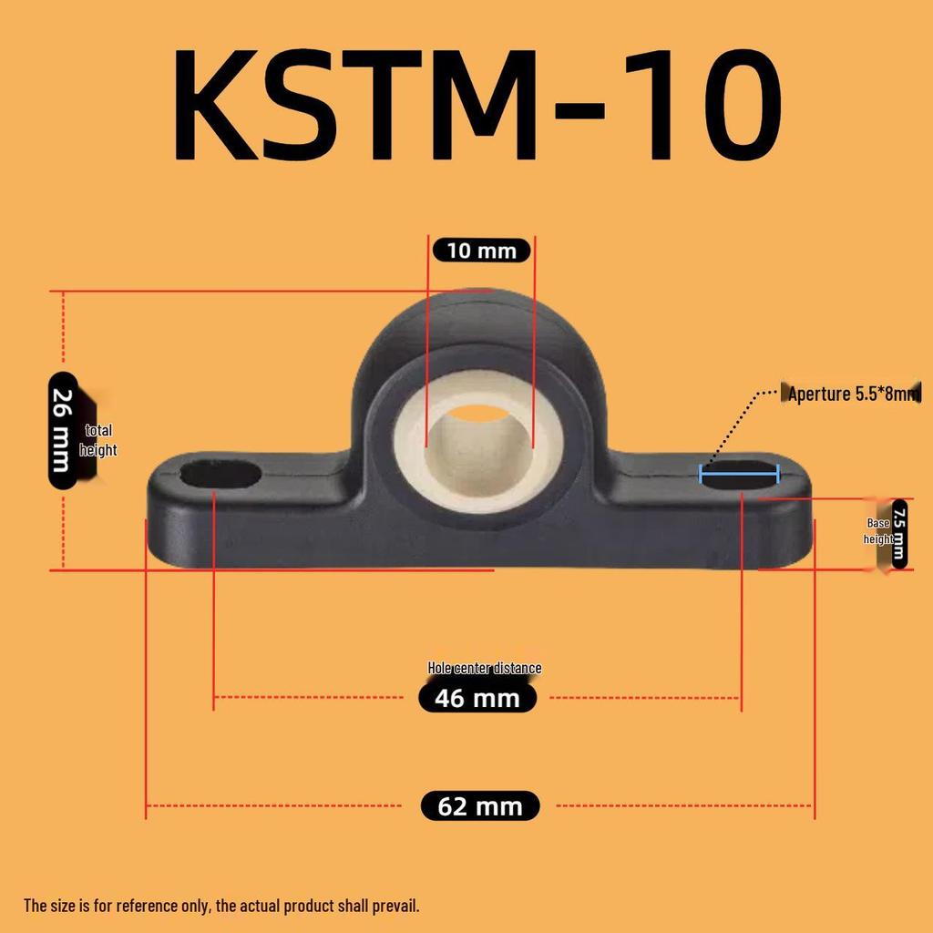 Kunststoff-Lagerbasis EFSM/EFOM/KSTM Serie (Größen: 8-30)