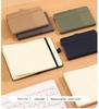 A7 Black Portable A6 Notebook for Students - Mini Pocket-Sized, Simple, Handy Carry-On